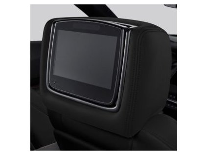 Cadillac XT6 Infotainment systém pre zadné sedadlá s DVD prehrávačom v čiernej koži Jet Black