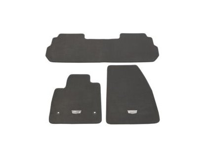 Cadillac XT6 Koberce textilní - tmavě titanové  (1. a 2. řadu)
