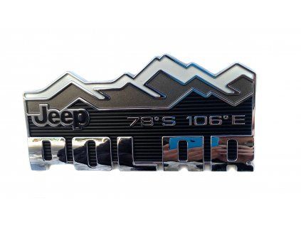 Emblema Jeep Wrangler JK Polar