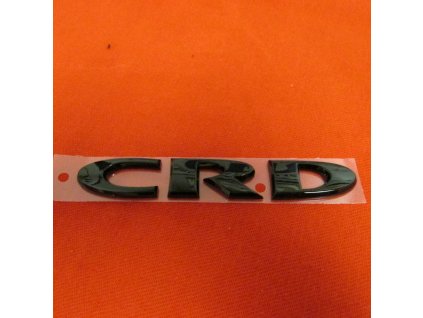 Inscripția CRD negru JK