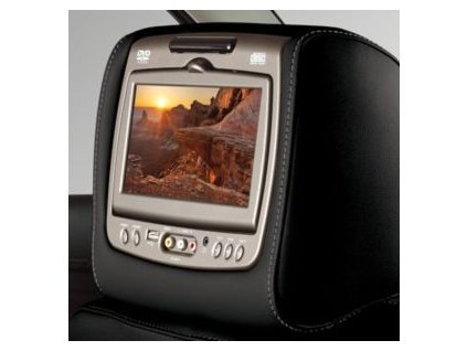 Cadillac Escalade / Escalade ESV, GMC Yukon/ XL Sistema di infotainment per sedili posteriori con lettore DVD in pelle (nero)