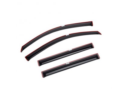 Cadillac Escalade, GMC Yukon Fensterabweiser – hinten und vorne (schwarz)
