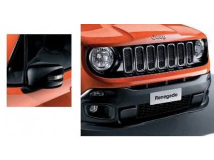 Jeep Renegade BU Kit (Maske+Spiegelabdeckungen) Klavierschwarz