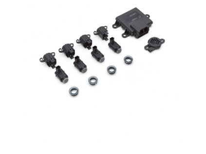 Cadillac SRX Einparkhilfe hinten – grau