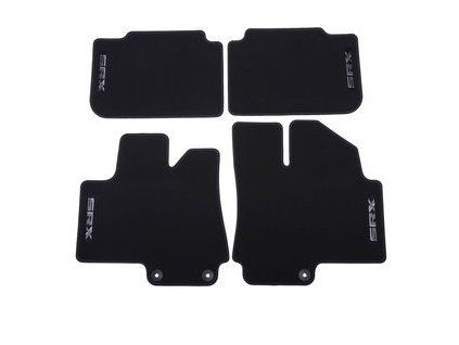 Cadillac SRX Tapis textile - noirs avec logo SRX