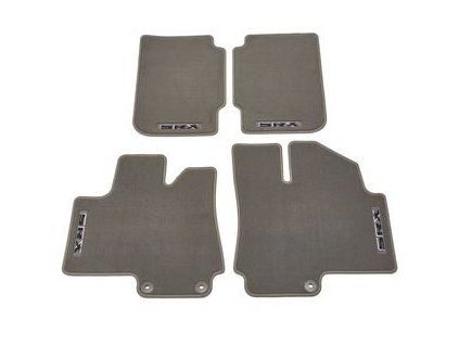 Cadillac SRX Tapis textile - titanium avec logo SRX