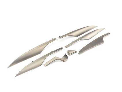 Cadillac CTS Sada obložení interiéru z broušeného hliníku