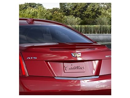 Cadillac ATS Coupe Spoiler for flush mounting - red