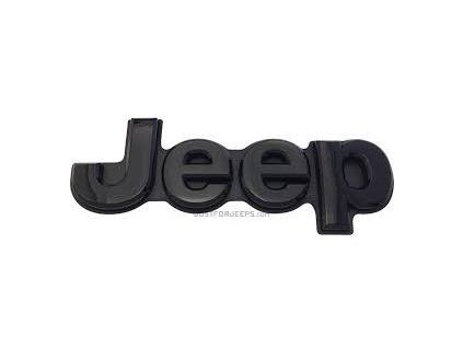 Emblema JEEP negro para el capó KL