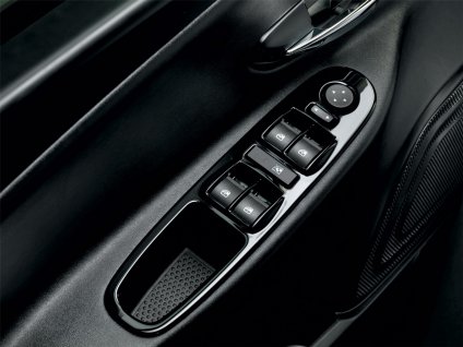 Lancia Ypsilon Ablakvezérlő fekete - 2 gomb