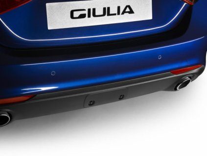 Alfa Romeo Giulia Cache crochet d'attelage