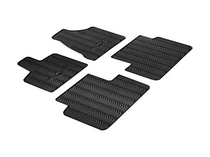 Set gomma tappeto nero Voyager RT 13-16 Stow 'n Go