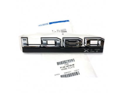 Ford F150 13.gen Nápis Lobo XLT černý pravý