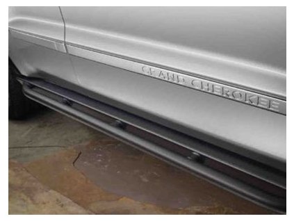 Jeep Grand Cherokee WK2 Suport pentru picioare din aluminiu