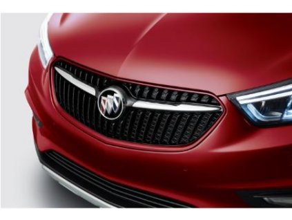 Griglia Buick Encore rossa con logo Buick