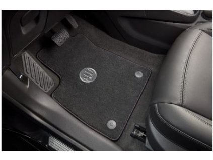 Buick Encore Tappeto in tessuto fronte/retro nero con logo Buick