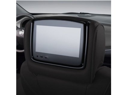 Buick Enclave 2nd gen INFOTAINMENT SYSTEM REAR SEATS IN DARK FABRIC WITH DVD PLAYER