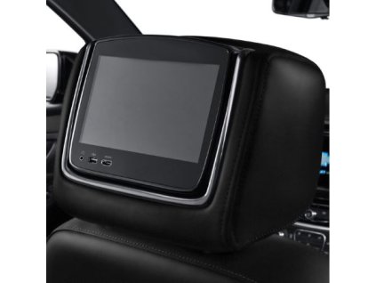 Buick Enclave 2.gen SISTEM DE INFORMAȚII PENTRU SCAZĂ SPATE CU DVD PLAYER ÎN NEGRU CU CUSCĂTURI DE TITAN