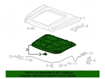Chevrolet Tahoe, Suburban Isolant de capot