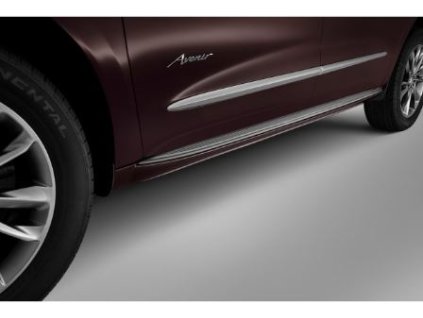 Buick Enclave 2nd gen shaped tread in garnet metallic