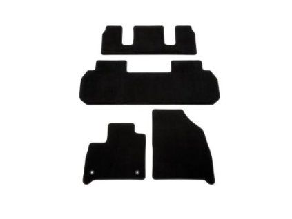 Buick Enclave 2.gen tapis de sol 1, 2, 3 rangées noirs