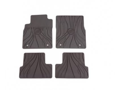 Buick Verano 2nd gen ALL WEATHER FRONT AND REAR MATS IN COCOA COLOR