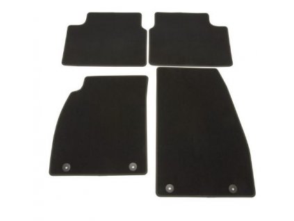 Buick Regal 5th gen FIRST AND SECOND ROW CARPET MATS IN EBONY SHADE