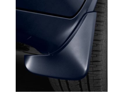 Buick Enclave 1st gen FRONT MOLDED SPLASH GUARDS IN DARK SAPPHIRE BLUE METALLIC