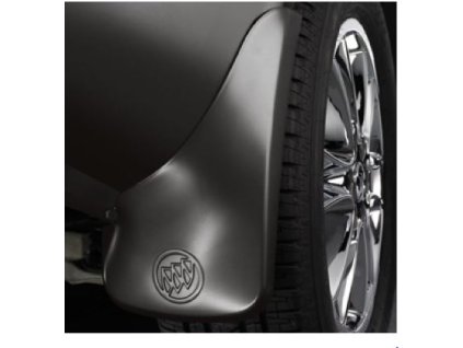 Buick Enclave 1st gen REAR SPLASH GUARDS IN CARBON BLACK