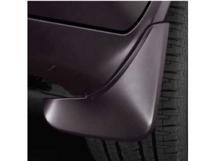 Buick Enclave 1st gen FRONT CURVED WATER SPLASH GUARDS IN MIDNIGHT AMETHYST METALLIC