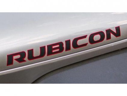 Jeep JK Wrangler стикер Rubicon