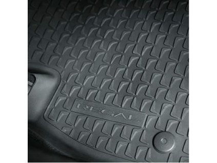 Buick Regal 6th gen PREMIUM ALL-WEATHER FLOOR MATS IN FIRST AND SECOND ROW IN EBONY SHADE