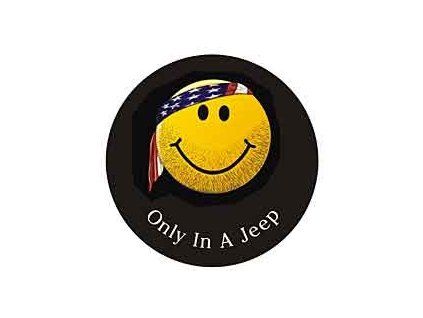 Jeep Wrangler housse de roue de secours SMILEY FACE 17´-18´