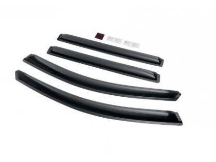 Buick Envison 1.gen DEFLETTORI CRISTALLI LATERALI ANTERIORI E POSTERIORI CON NASTRO ADESIVO IN SMOKE BLACK BY LUND®
