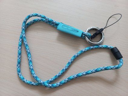 Fiat Porte-clés bleu clair