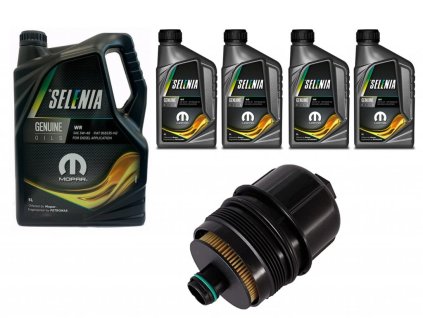 Jeep Wrangler JL 3,0 l EcoDiesel Olej silnikowy (9 l) + filtr oleju
