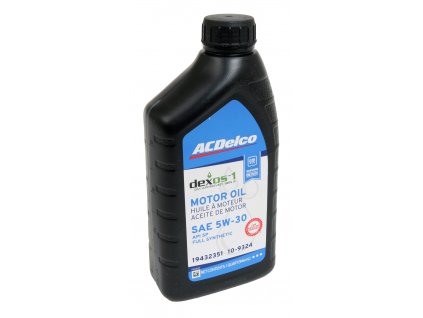 Olio motore ACDelco completamente sintetico 5W-30 10-9324 (946ml)