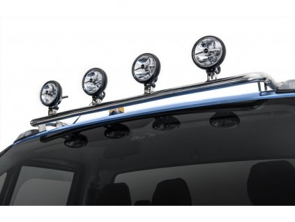 Iveco Zilnic Lumină suplimentară FULL LED 565 lm, diametru 5", capac negru/inel cromat