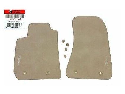 Alfa Romeo Spider Tapis textile, beige