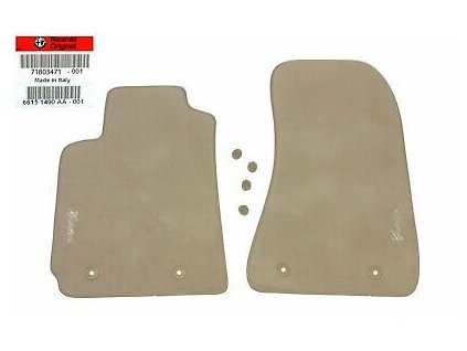 Alfa Romeo Spider Tappeti in tessuto, beige