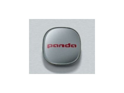 Fiat Panda 319 Wheel center caps with colored emblem