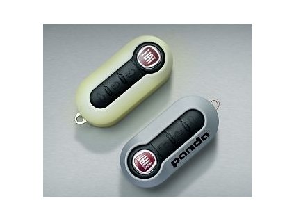 Fiat Panda 319 Sprout-Abdeckung, silbergrau