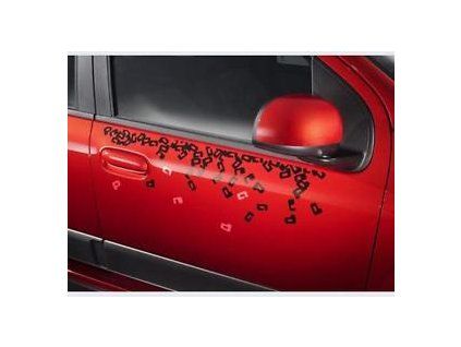 Fiat Panda 319 Стикер букви