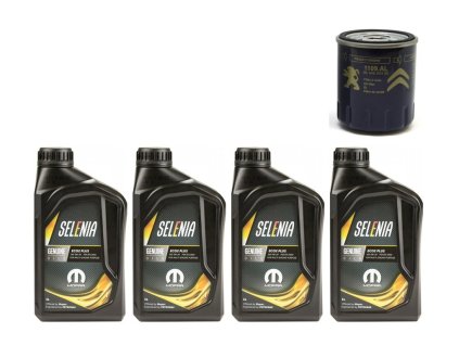 Jeep Avenger AV 1.2L, 1.2L MHEV - Selenia Mopar ECO2 PLus 0W-20 (4L) + Filtro olio