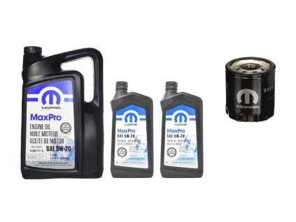 Jeep Grand Cherokee WL 5.7L 2021 Mopar olej 5W 20 (7L) + Olejový filtr