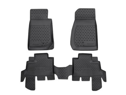 Jeep Wrangler JK Moquette in gomma 4 porte
