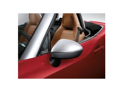 Copri specchietti Abarth/Fiat 124 Spider argento
