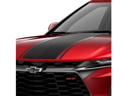 Chevrolet Blazer-Aufkleberpaket für Motorhaube und Heckklappe in Schwarz
