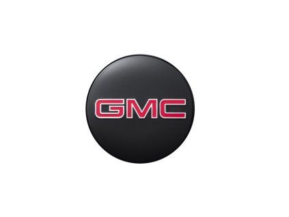 Cache-moyeu GMC Acadia en noir avec logo GMC