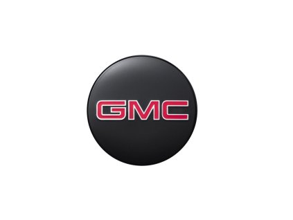 GMC Acadia Capac central al roții de culoare neagră, cu sigla GMC